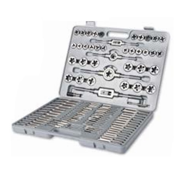 110 PCE TAP & DIE SET. UNF/UNC & METRIC