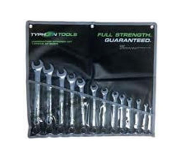 16PCE SPANNER SET AF  1/4"  -1-1/4"