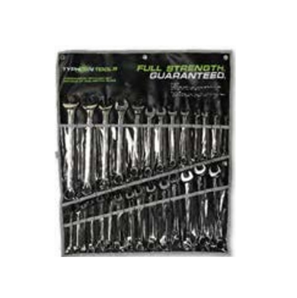 28 PCE COMBINATION SPANNER SET AF & MET
