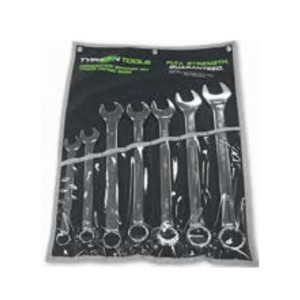 7 PC JUMBO COMBINATION SPANNER SET METRIC 22 - 41MM