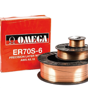 Omega ER70S-6 0.9mm Mild Steel Precision Wound Welding Wire 15kg