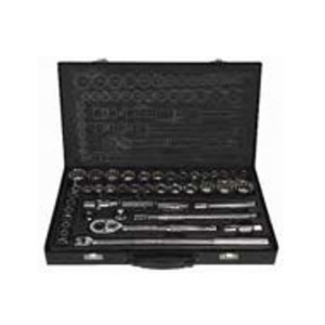 SOCKET SET 45 PCE 1/4" & 3/8" DVE AF & METRIC
