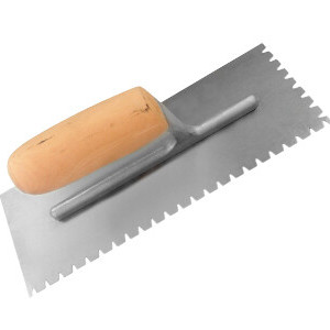 Ultraset® Flat V-Notch Trowel