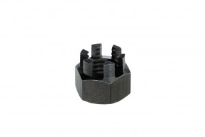 Bright Steel Castle Nut