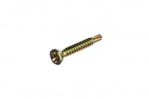 Self Drilling Screws - Countersunk Phillips - Self Embedding