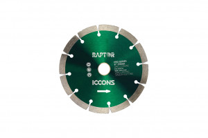 Angle Grinder Blade - Segmented Blade for Abrasive Material (Wall Chasing)