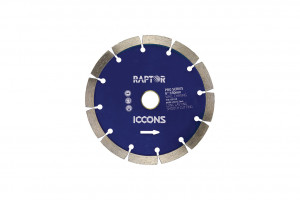 Angle Grinder Blade - Segmented Blade for Non Abrasive Material (Wall Chasing)