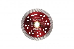 Angle Grinder Blade - Turbo Rim Thin Series for Ceramic / Porcelain Tiles