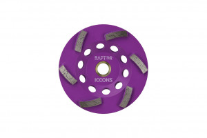 Grinding Cup - Radial for Non Abrasive Material