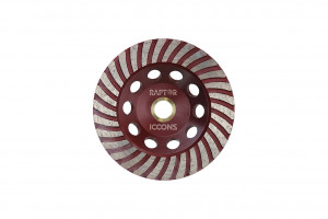 Grinding Cup - Turbo Style for Non Abrasive Material