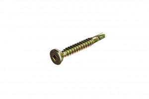 Self Drilling Screws - Countersunk Square Drive - Self Embedding